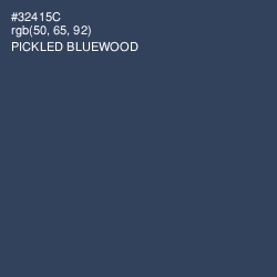 #32415C - Pickled Bluewood Color Image